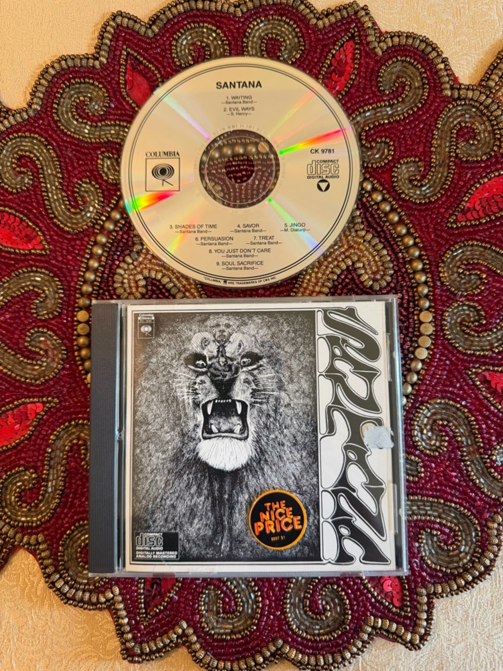 Santana used CD